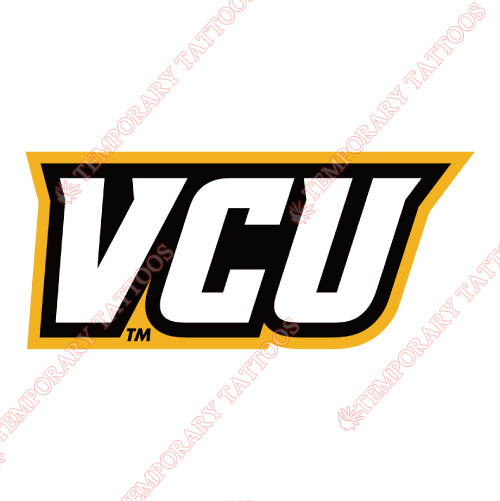 Virginia Commonwealth Rams Customize Temporary Tattoos Stickers NO.6850